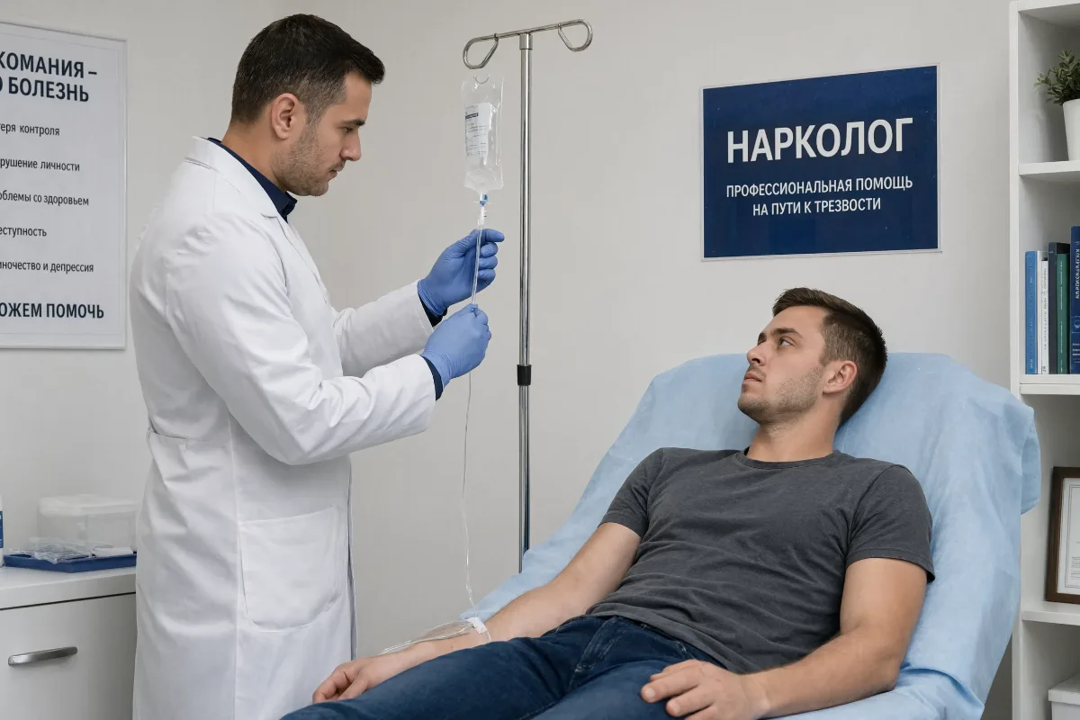 Медицинский персонал в клинике